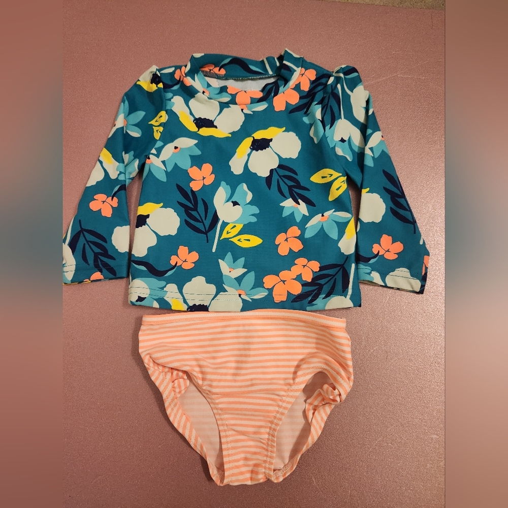 Simple Joys - Floral Kids Swim Set